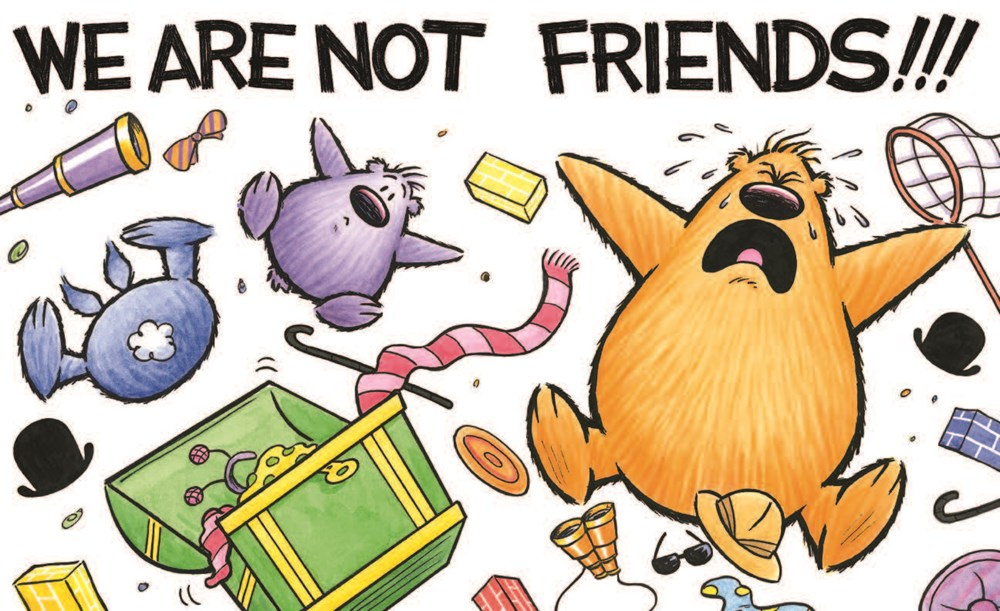 We Are (Not) Friends by Anna Kang, illustrated by Christopher Weyant